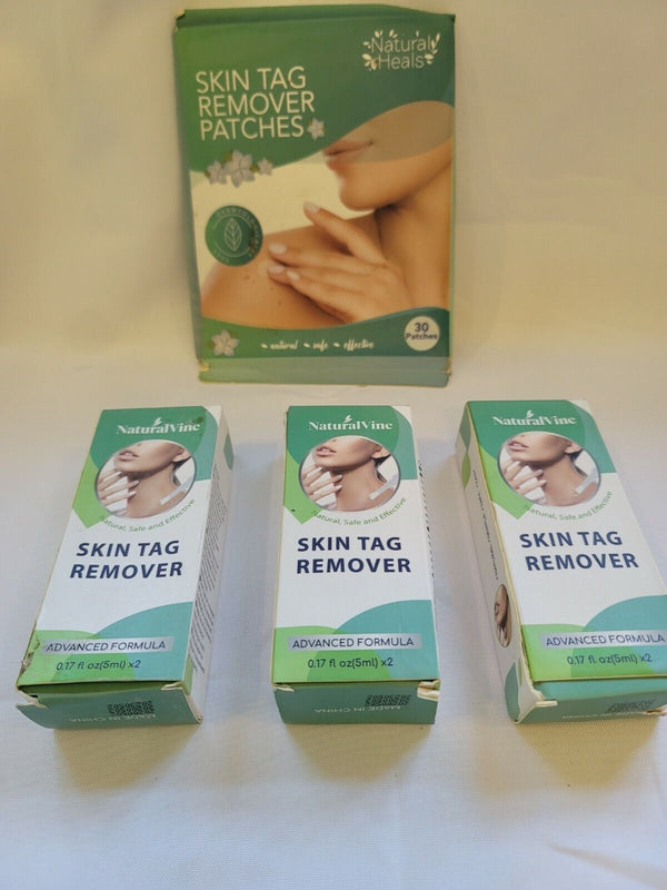 Natural Vine Skin Tag Remover 7 Boxes Plus 2 Boxes Of Skin Tag Patches