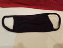 Black Adult Face Mask: Washable Fabric - Stay Protected