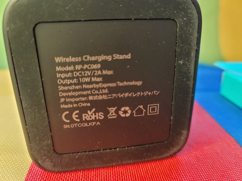 Ravpower Dual 7.5W Qi Certified Wireless Charging Stand Compatible With Iphone X