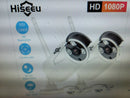 2Pcs Hiseeu 2.0MP 1080P Outdoor WiFi IP Cameras - Secure Surveillance
