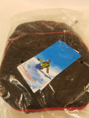 Outdoor Rush Ski Snowboard Backpack Rucksack Black/Red Snow Sports