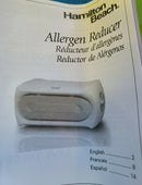 Hamilton Beach Home Indoor Room Allergen Reducing Air Cleaner Purifier Filter