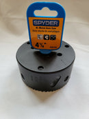 Spyder 600105H Hole Saw,Bi-Metal,4-1/8In