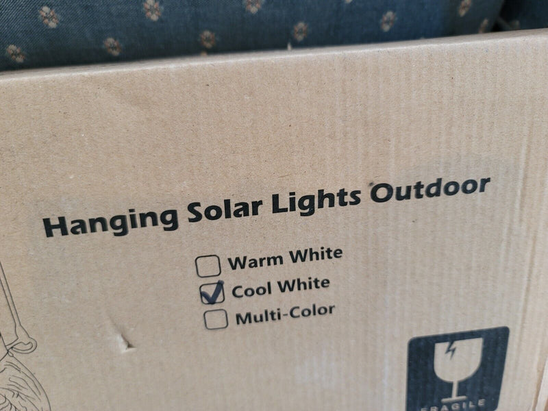 Hanging Solor Lights Outdoors