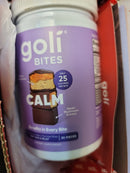 Goli Bites CALM for Stress Reduction Relaxation (60 Pieces) EXP 11/2023