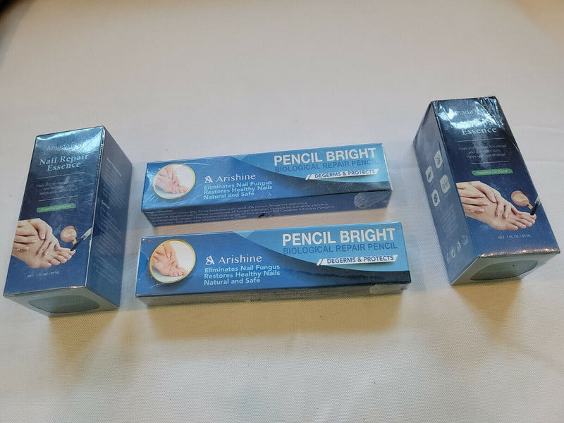 Amada Pure & Arishine Nail Repair Essence  Brand New Sealed (4 Items)