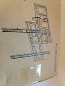 Full Motion Tv Wall Mount With Height Setting,  Tv Bracket New