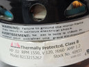 Fan Motor 1/100Hp 1550Rpm Impedence Protected 115V Class B No Orig Box