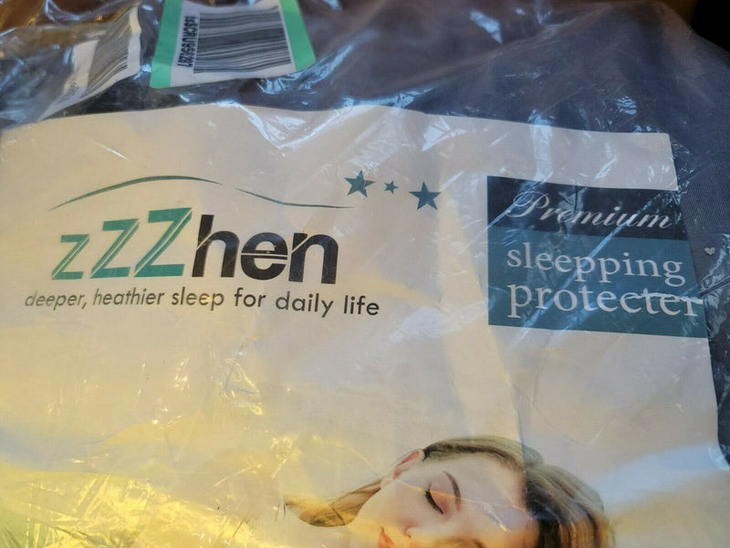 Zzzhen Weighted Blanket | High Breathability | 48''x72'' 15lbs | Premium Heavy