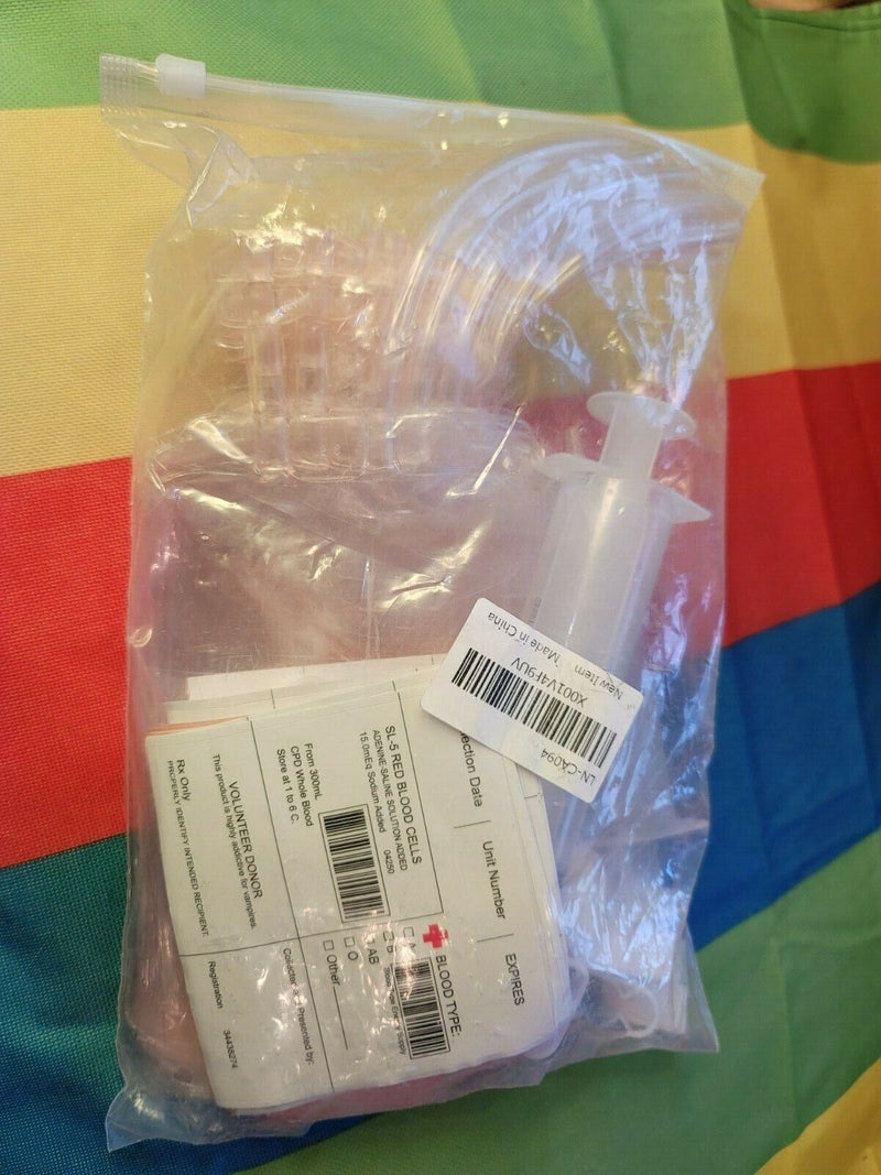 Blood Type Test Kit - Group Tests  - 20 Bags Plus