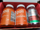 Goli Triple Action Immune & Apple Cidar Vinegar Gummies  Exp 1/23+ 3pk 180 total
