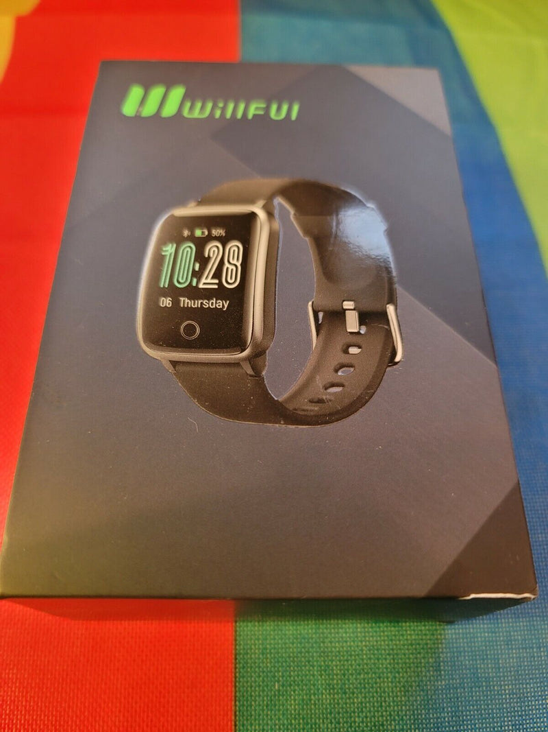 Willful Smart Watch Black/Grey Open Box Sw021