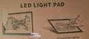 A4 14" Led Artist Stencil Board Tattoo Drawing Tracing Light Pad With Stand Clip