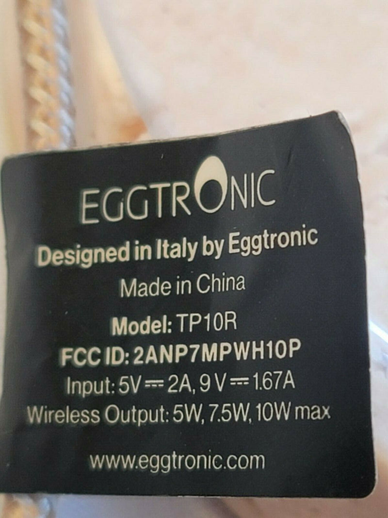 New Eggtronic Marble Mpwh10 10W Fast Charge Qi Wireless Phone Charger