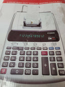 Canon Mp11dx 12-Digit Ribbon Printing Calculator Black/Red Print 3.7 Lines/Sec