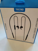 Techno Bravo B1 Headphones - Wireless Bluetooth with Mic (Black ) - NEW!