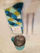 Ultimate Olivia Gift Set Bundle 14 Oz - 5 Piece Mug Set Socks - Stainless Straw