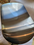 10.6 Gallon Kitchen Step Trash Can Stainless Steel Garbage 26"x15"x11"