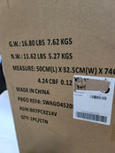 10.6 Gallon Kitchen Step Trash Can Stainless Steel Garbage 26"x15"x11"