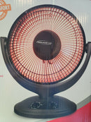 Soleus 800W Oscillating Radiant Tabletop Heater, Portable Electric Desk Space