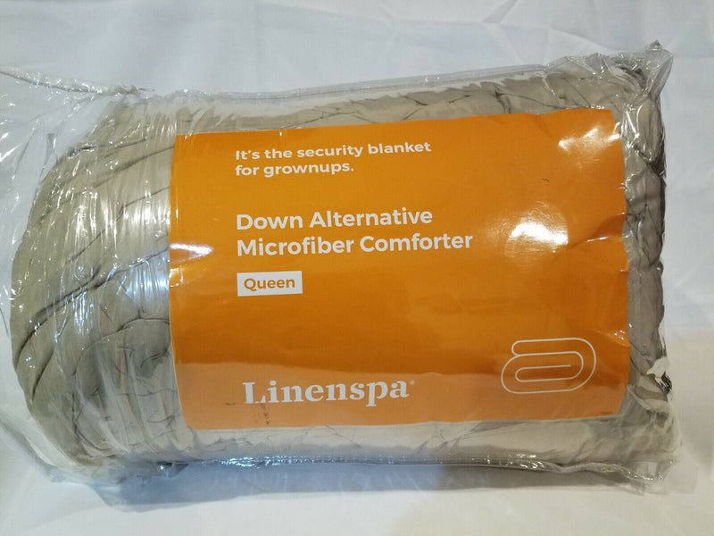 Linenspa Reversible Down Alternative Quilted Comforter | Queen Size