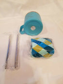 Ultimate Olivia Gift Set Bundle 14 Oz - 5 Piece Mug Set Socks - Stainless Straw