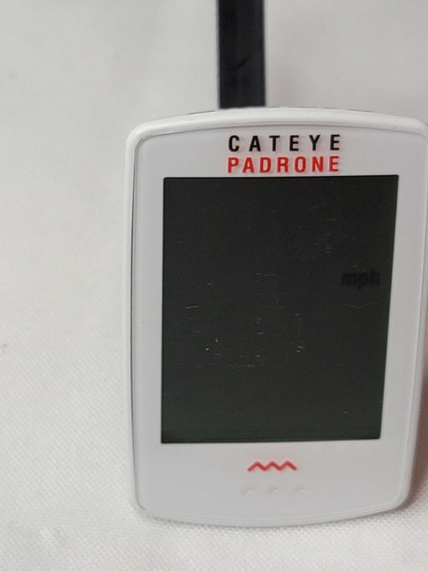 Cat Eye - Padrone Wireless Bike Computer, White