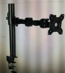 OPENBOX- AMAZON BASICS - Single Display/Monitor Mounting Arm/Stand -  Black