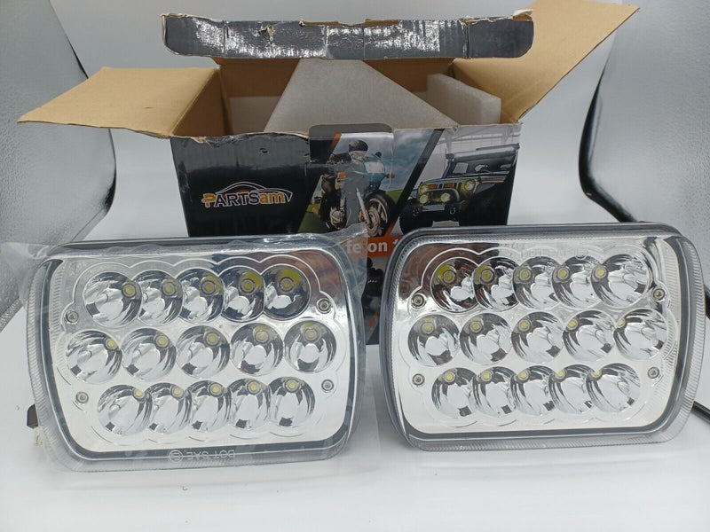 NEW PARTSam led Lighting Accessories 2pc Cherokee Truck Van Headlight
