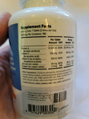 Two Bottles EYE VITAMIN and MINERAL AREDS2 Based Formula 360 Softgels FOCUS